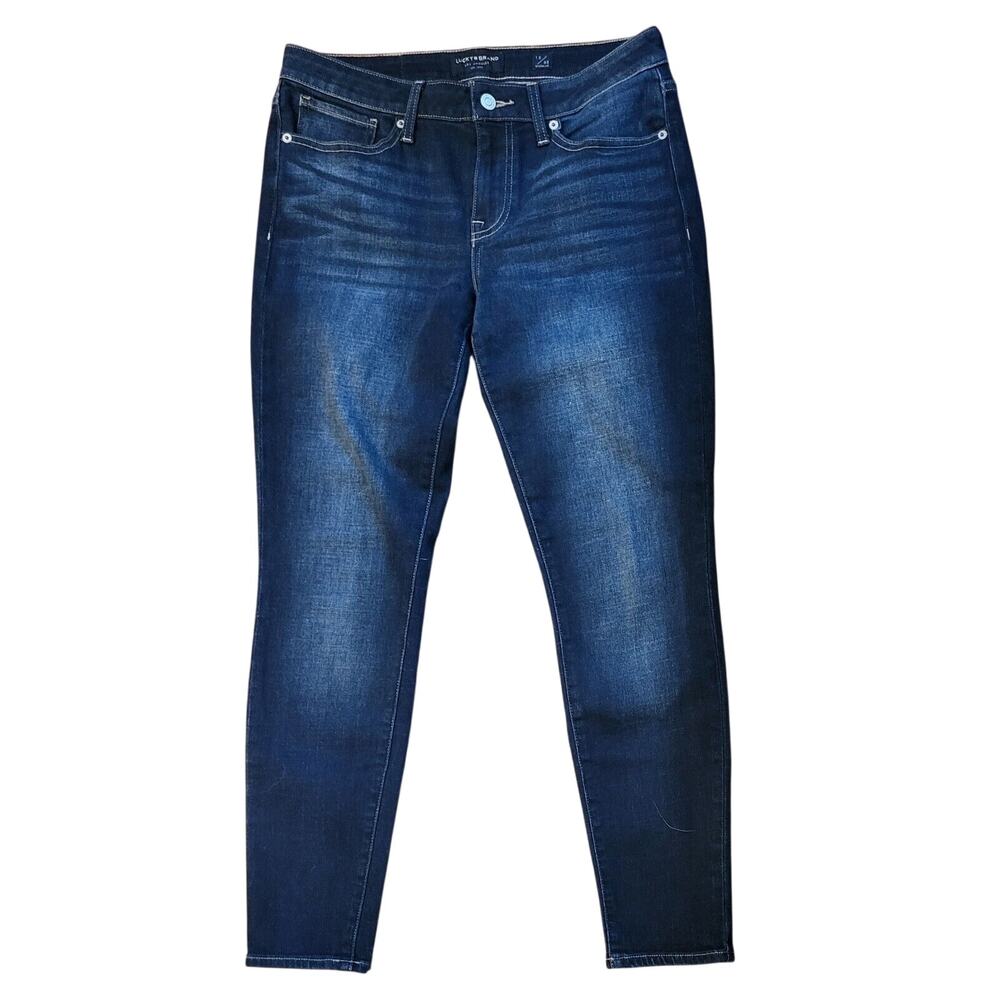 Lucky Brand Womens Size 10/30 Low Rise Lolita Skinny Blue Denim Jeans Stretch